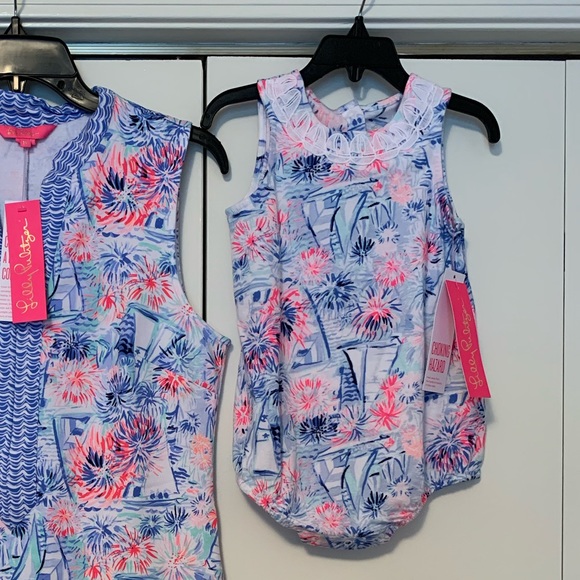 Lilly Pulitzer Other - Lilly Sea to Shining Sea May bodysuit, 18/24mo.